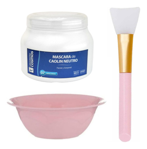 Kit Mascarilla De Arcilla + Bowl + Espátula