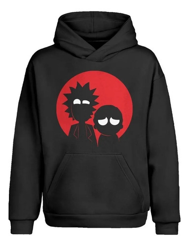 Sudadera Rick Y Morty Serie Animada Siluetas