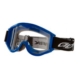 Antiparra Motocross Pro Tork Mod. 788 Azul Color De La Lente Transparente