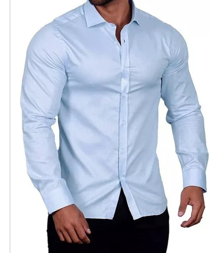 Camisa Blanca Para Hombre 