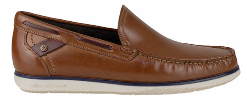 Mocasin Hombre Clasico Casual Gino Cherruti 3613 Tan Confort