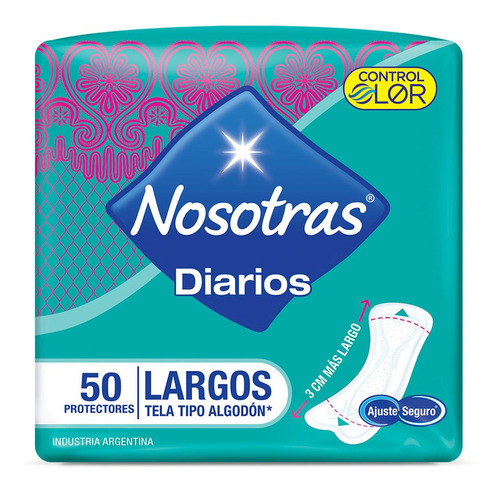 Nosotras Protector Diarios Largos X50