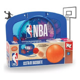 Cesta De Basquete Com Rede E Aro Infantil Nba Kz Play