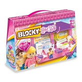 Blocky House Cocina Y Living Con 90 Piezas Original Dimare