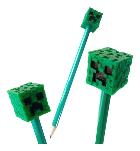Minecraft Souvenirs Topper Lápiz X 20 Sin Lapiz