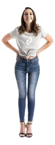 Jeging Cintura Alta Stretch Dama Original Denizen From Levis