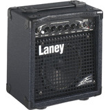 Laney Lx12 Amplificador Para Guitarra 12watts Con Distorsion Color Negro Mate