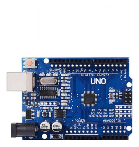 150 Compatível Arduino Uno R3 Atmega328 Smd Sem Cabo Usb