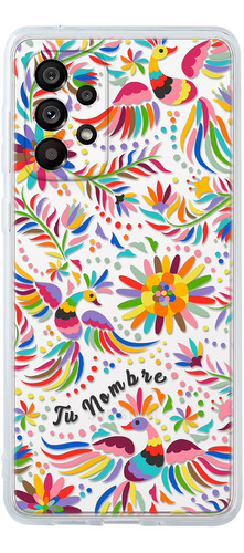 Funda Para Galaxy Tenango Colorido Mexicano Con Tu Nombre