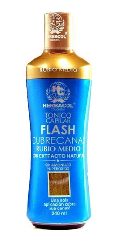 Herbacol Tonico Capilar Cubrecanas Rubi - mL a $140