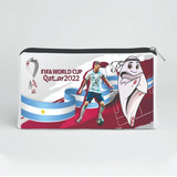 Estuche Neceser Cartucheras Qatar Mundial 2022