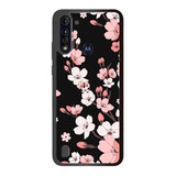 Case Funda Para Motorola Moto G8 Power Lite Flores Rosas Mod