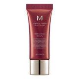 Base De Maquiagem Líquida Missha Perfect Cover Tom 23 Natural Beige  -  0.67floz 20g