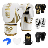 Guantes De Box Para Kickboxing,strap Velcro, 8 - 16 Oz