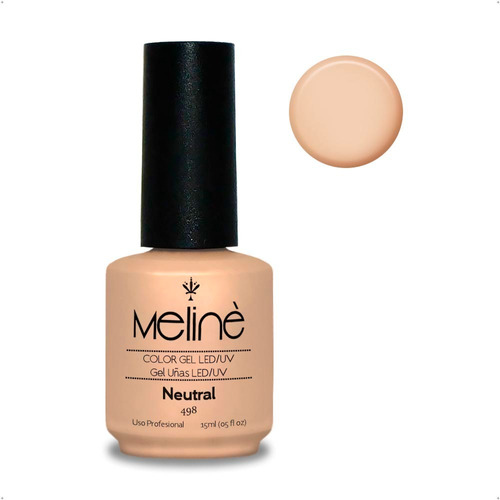 Esmalte Meline Nuevos Colores Gel Uv/led  Semip. X 15 Ml