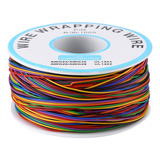 Rollo De Cable 250m 30 Awg Wire Wrapping De 8 Colores