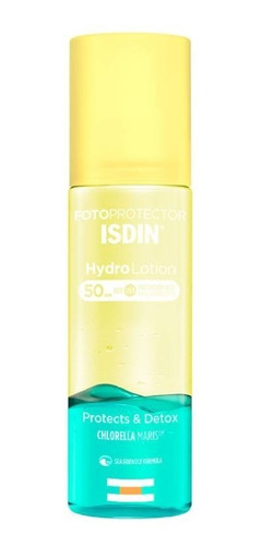 Isdin Fotoprotector Hydro Lotion Protect & Detox Fps50x200ml