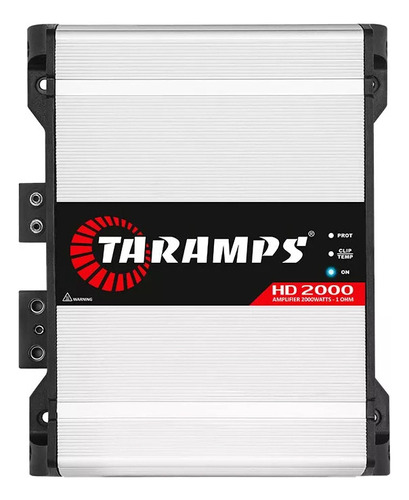Módulo Taramps Amplificador Hd2000 2000w Rms 1 Canal  1 Ohm