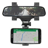 Suporte Gps Veicular De Carro Viagem Smartphone Retrovisor