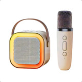Caixinha De Som Bluetooth C/ Microfone, Karaokê Infantil