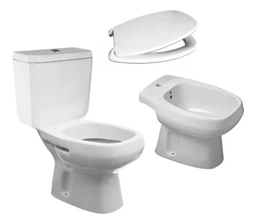 Inodoro Deposito Bidet Tapa Original Roca Monaco Sanitarios