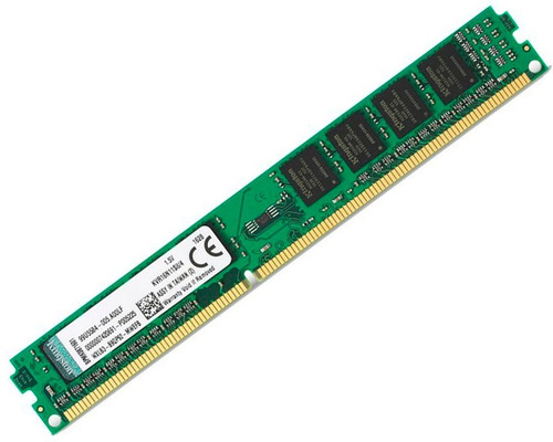 Memoria Ram Valueram Color Verde  4gb 1 Kingston Kvr16n11s8/4