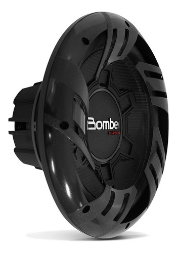 Subwoofer Bomber Carbon 12 PuLG 250rms Bobina Simple 4 Ohms