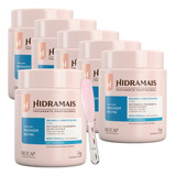 Kit 6x Cremes Neutro Hidramais 1kg + 1 Espátula Acrílica M