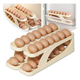 Caja De Almacenamiento De Huevos,2 Piezas De Gran Capacidad