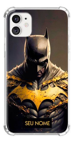 Capa Capinha Com Nome Personalizada Batman 1