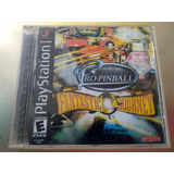 Juego De Playstation 1 Original,pro Pinball Fantástic Journe