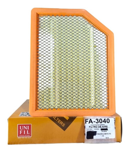 Filtro De Aire Jac Frison T6 T8 2.0t Pick Up 2018 Fa-3040