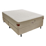 Cama Box King Molas Ensacadas White Horse Fortezza 193x203