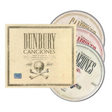 Enrique Bunbury -  Canciones 1987-2017 - Cd Versión Estándar 2017 En Digipack Producido Por Warner Music