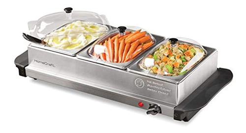 Homecraft Hcbs15ss - Bandeja De Cocina Lenta Y Calentadora