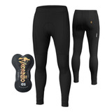 Lycra Pantalón Ciclismo Badana Gel Largo Bicicleta +obsequio