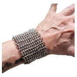 Brazalete Tipo Medieval Técnica Chainmaille Hombre Mujer 