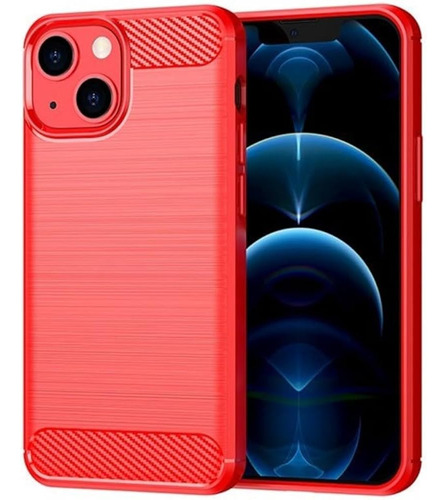 Funda Protectora Fibra De Carbono Compatible Con iPhone