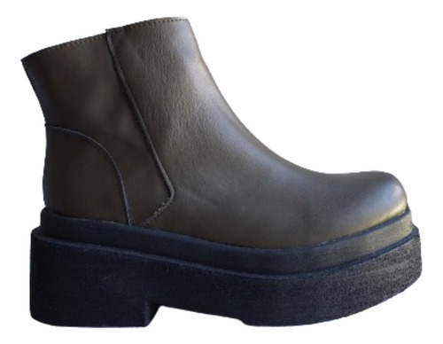 Botas Corta Mujer  Promo Talles Vegano Botineta Base 