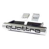 Insignia Metal Quattro Cromo Parrilla Compatible Audi A3 A4