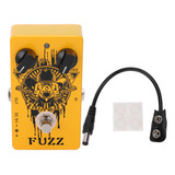 Efecto De Guitarra Eléctrica Fuzz Pedal Fuzzy Bear All Metal