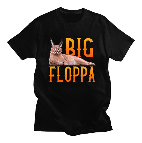 Pareja Wear Big Floppa Meme Lindo Estampado De Gato Caracal