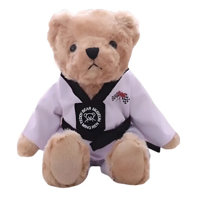 Xi 1pcs Peluche De Oso De Taekwondo 25cm