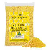 Pellets De Cera De Abejas Hechos Mano Amarillo 100%   G...