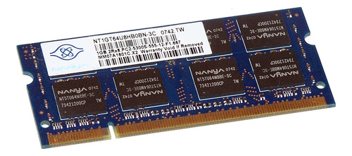 Memoria Ram Ddr2 Nanya 1gb 2rx8 Pc2-5300s 667mhz Para Laptop