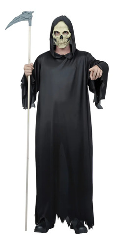 Disfraz De Macabre Monk La Muerte Adulto Halloween Hombre