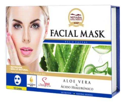 Mascarilla De Velo Aloe Vera - g a $133