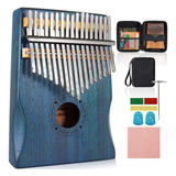 Kalimba 17 Key, Kalimba Thumb Piano, Finger Piano Blue,...