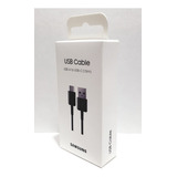 Cable Usb-c Samsung Para A70 Negro Original