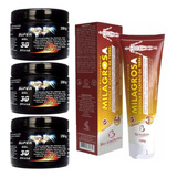 Kit 3 Super Gel 30 Ervas 250g + Pomada Milagrosa 150g